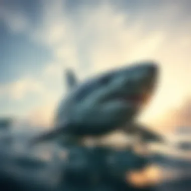 Conservation efforts showcasing marine ecosystems and wildlife