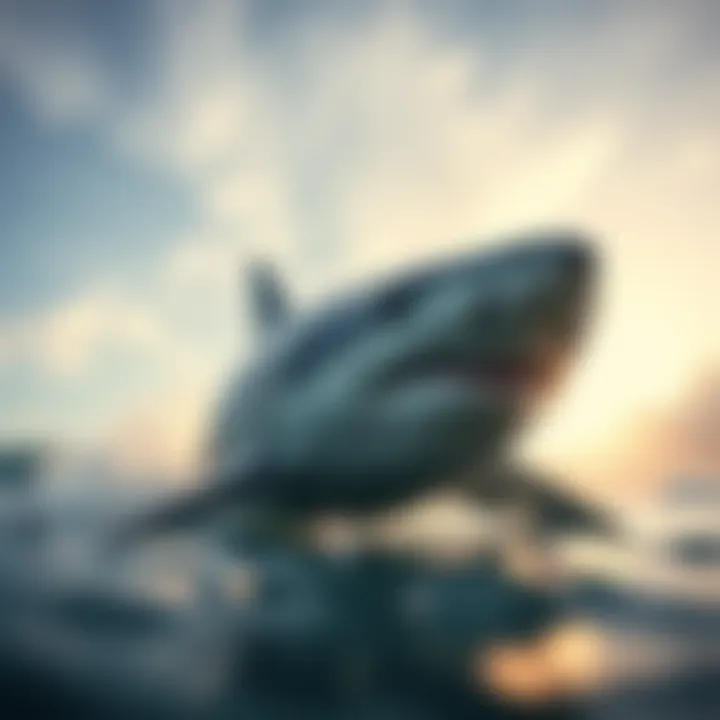 Conservation efforts showcasing marine ecosystems and wildlife