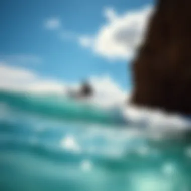 Captivating imagery of a popular bodyboarding destination, inviting viewers to explore new locations.