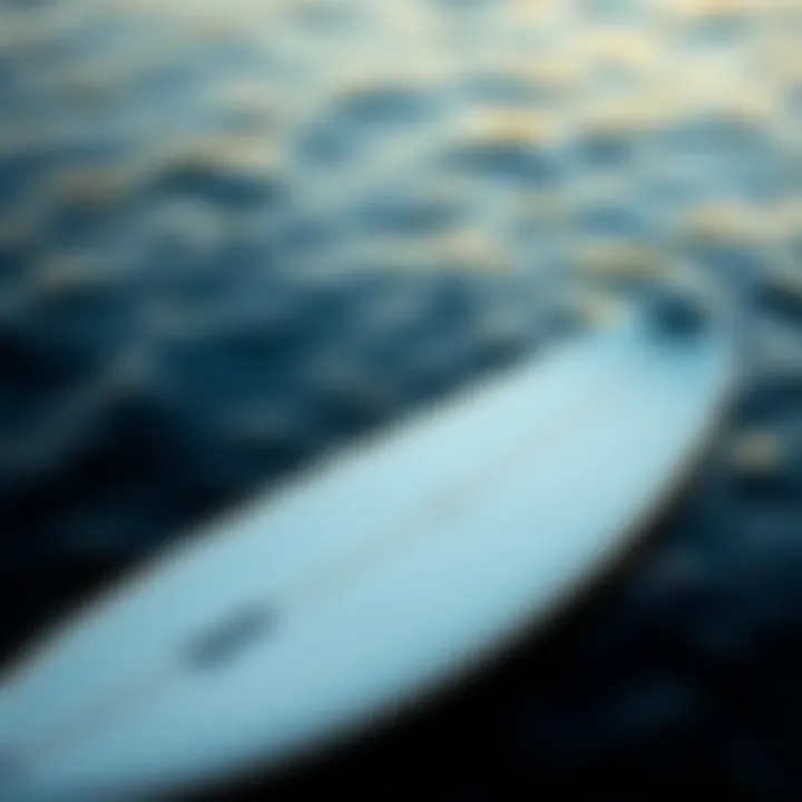 Naish Triad surfboard showcasing its sleek design