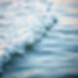 The Serenity of Ocean Waves Tranquil ocean waves gently lapping at the shore