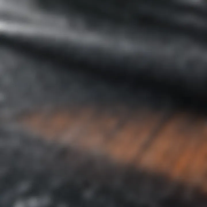 Close-up image highlighting the material quality of Oneal board shorts