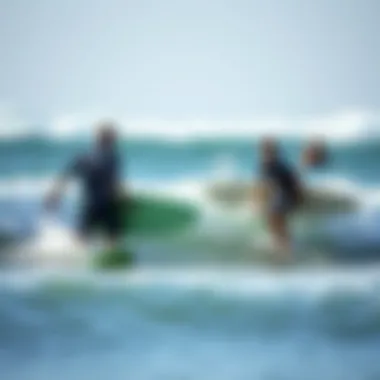 Dynamic surf training session