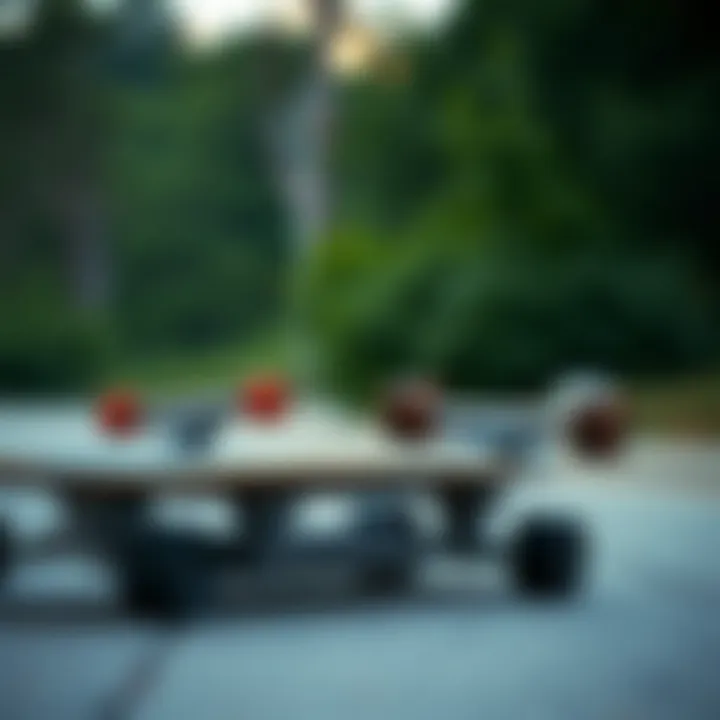 Effects of Truck Types on Skateboard Ride Quality Illustration of the impact of different truck types on ride quality and performance.