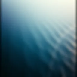 A breathtaking aerial view of the Pacific Ocean's vast expanse