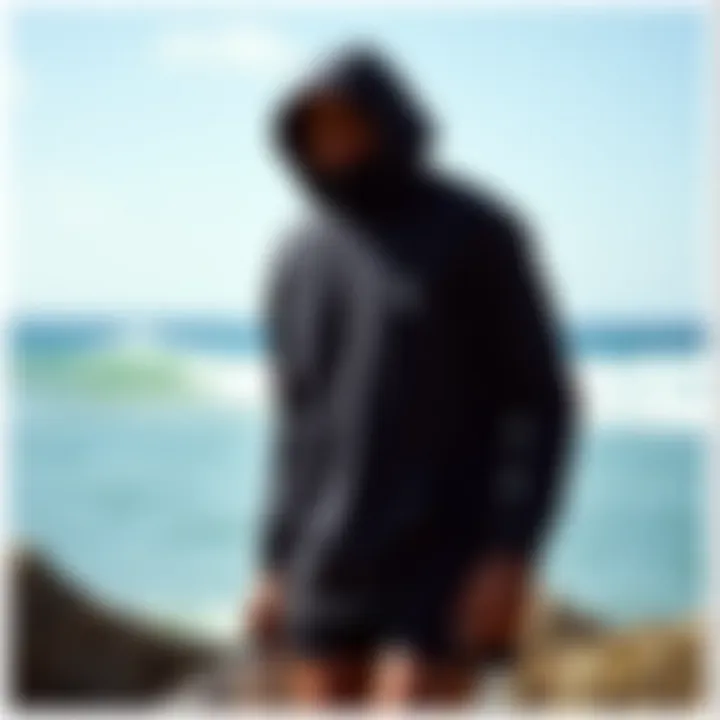 Visual representation of Rip Curl apparel size variations