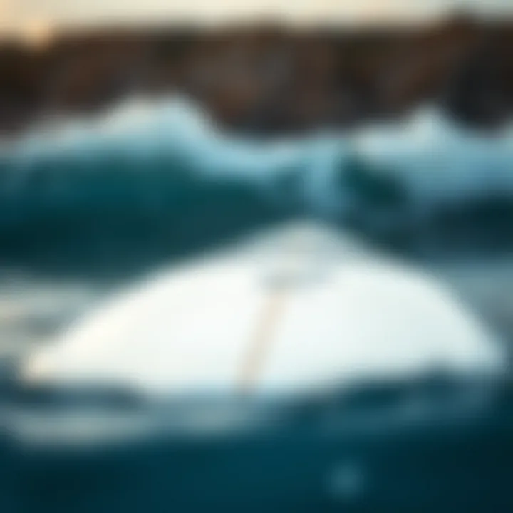 Innovative Surfboard Designs A stunning surfboard showcasing Rip Curl's innovative designs