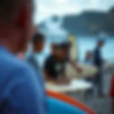 Community engagement events organized by Rockit Surfboards