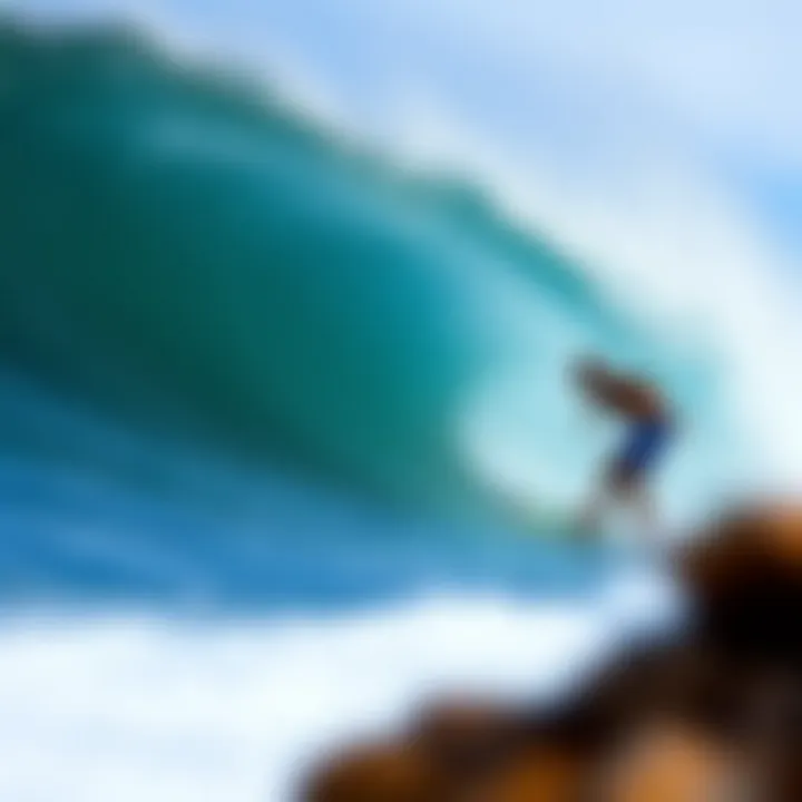 Illustration showing the importance of size in surf performance