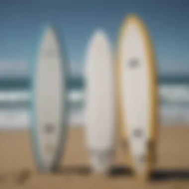 Comparative Analysis of Surfboard Types Comparison of soft top and hard top surfboards