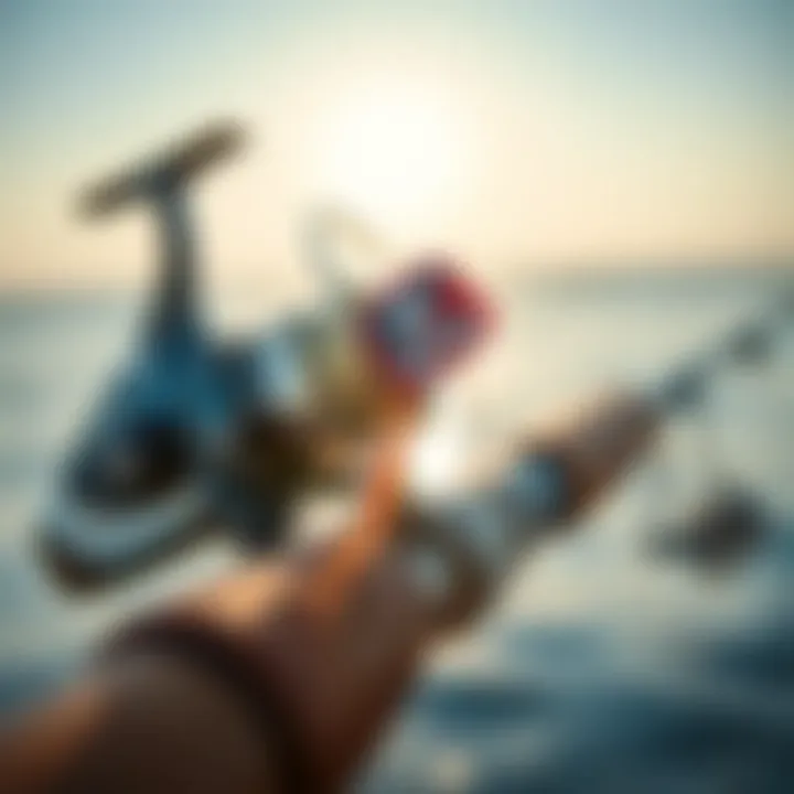 Bait and Tackle for Surf Casting A selection of bait and tackle specifically designed for surf casting enthusiasts.