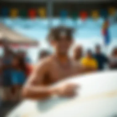 Cultural festival showcasing local surf community in Costa Rica