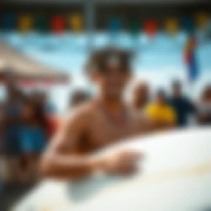 Cultural festival showcasing local surf community in Costa Rica