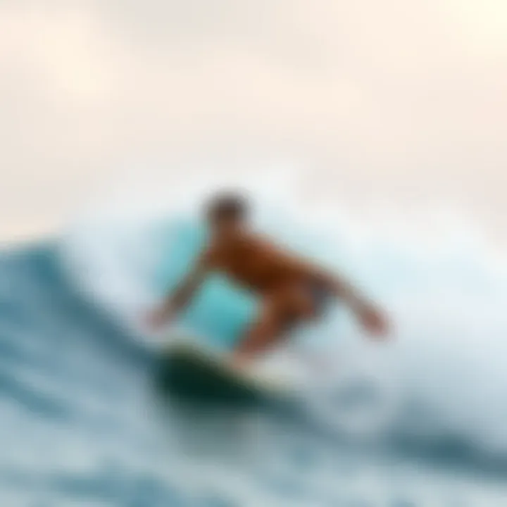 Enhancing Performance with Corrective Eyewear Surfer wearing prescription sunglasses while catching a wave