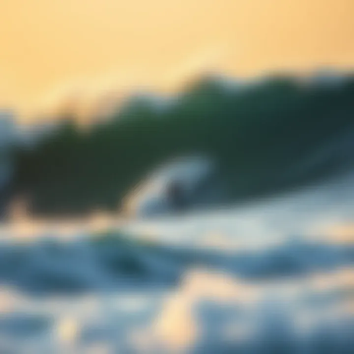 Surfing the Iconic Kanagawa Wave Surfers riding the Kanagawa Wave, showcasing its impact on modern surf culture.