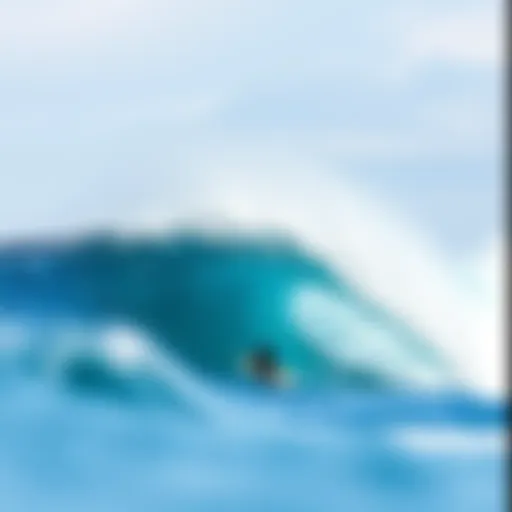 Breathtaking surf waves at Playa Jaco