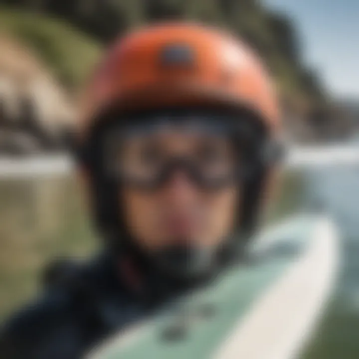 Safety gear and equipment for beginner surfers