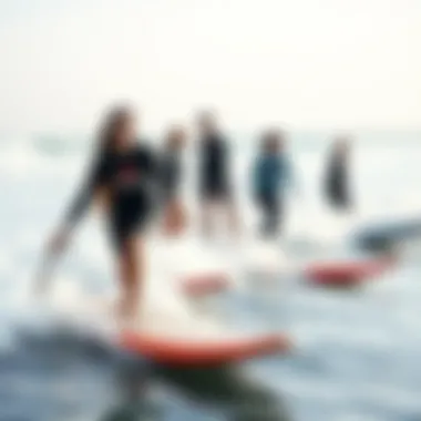 Unity on the Waves: Promoting Gender Equality A vibrant community event promoting gender equality in surfing