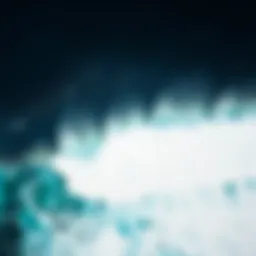 Aerial view of the Hawaiian Pipeline showcasing its iconic waves