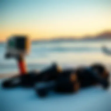 Variety of Go Pro Leashes Different types of Go Pro leashes