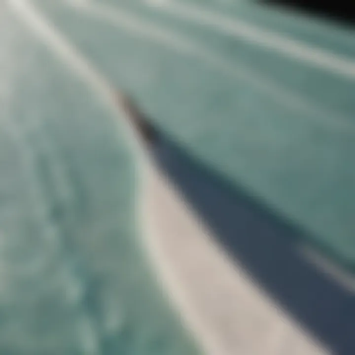 Sustainable foam materials used in surfboard manufacturing