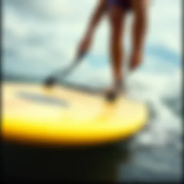 Surfboard maintenance with bungee straps