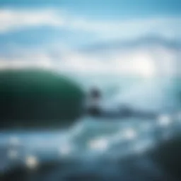 Majestic waves crashing on the Spanish-influenced Costa Rican shoreline
