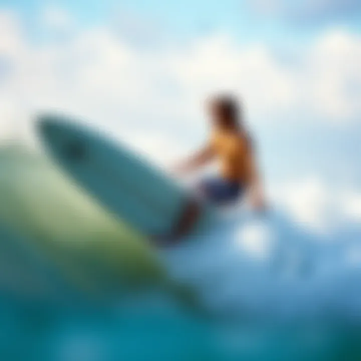 Harnessing Wind Data Surfer utilizing wind data for performance enhancement