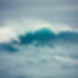 Waves Shaped by Temperature Dynamic ocean waves influenced by temperature variations