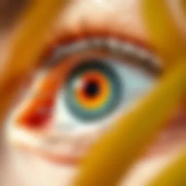 Environmental Influences on Pterygium Graphic illustrating environmental factors affecting pterygium