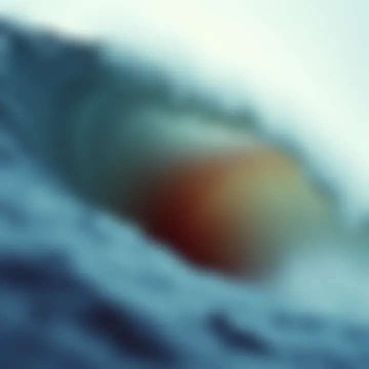 Understanding Undertows: Ocean Current Dynamics A diagram illustrating the formation of undertows in ocean currents