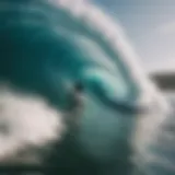 Surfing under dynamic wave three conditions