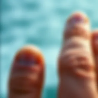 Normal vs. Wrinkled Skin: A Scientific Perspective Comparison of normal and wrinkled fingertips in a scientific context