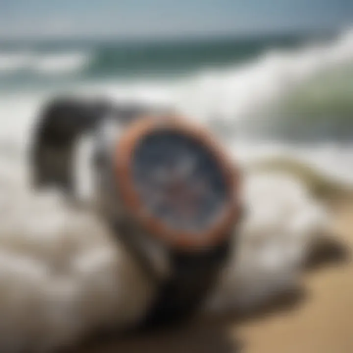 An array of tide surf watches showcasing different styles