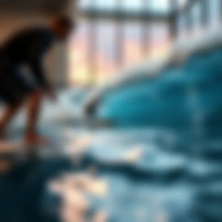 Innovative wave generation technology in an indoor setting