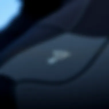 Close-up of wetsuit material and texture