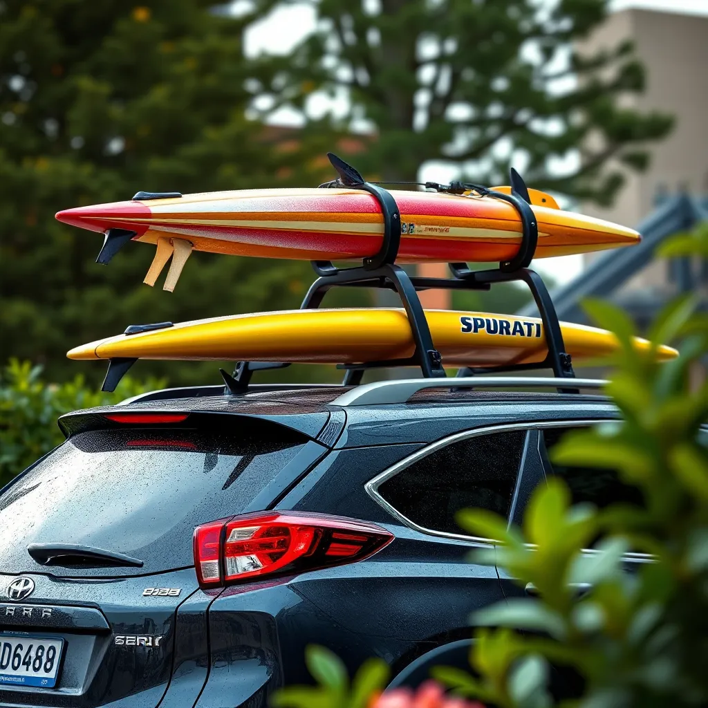 Temporary Roof Racks for Surfboard Transport: A Guide